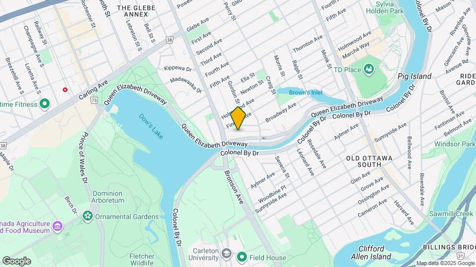 596 Queen Elizabeth Driveway Map and Location Details