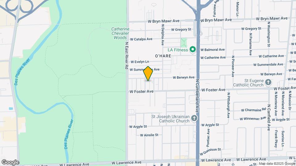 5227 N Oakview St Map and Location Details