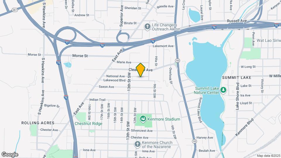 809 Lakewood Blvd Map and Location Details