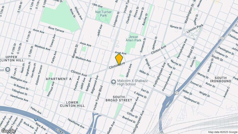 324-326 Clinton Ave, Unit 2 Map and Location Details
