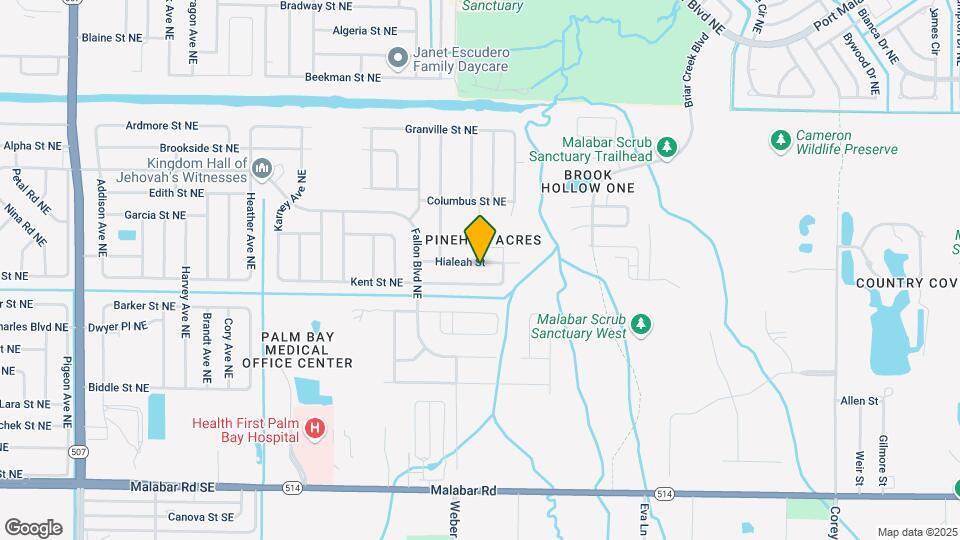 2270 Hialeah St Map and Location Details