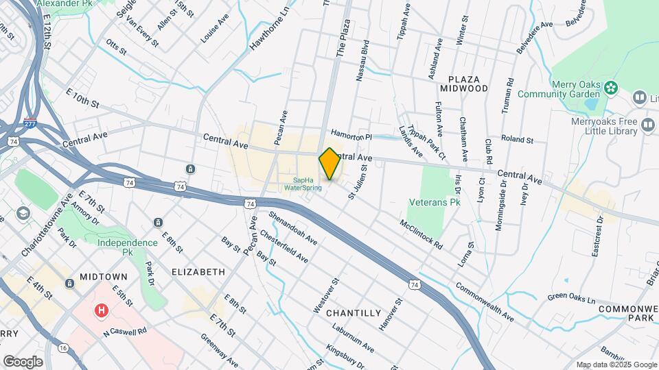 2116 McClintock Rd Map and Location Details