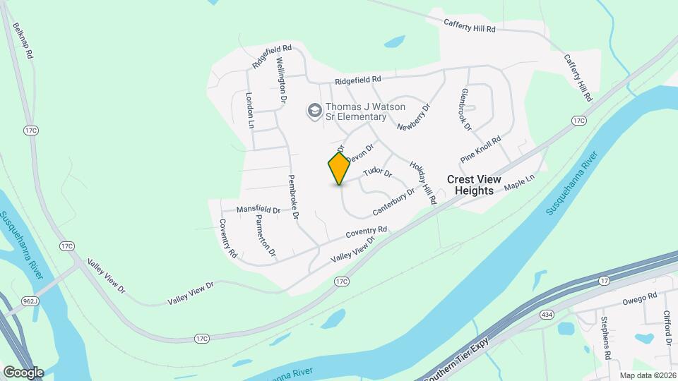 17 Dover Dr Map and Location Details