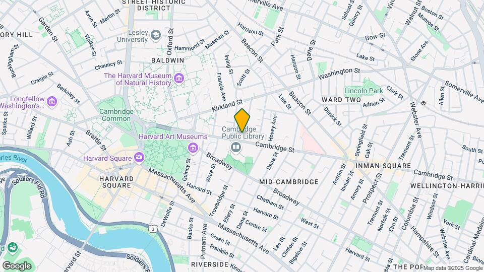 77 Trowbridge St Map and Location Details