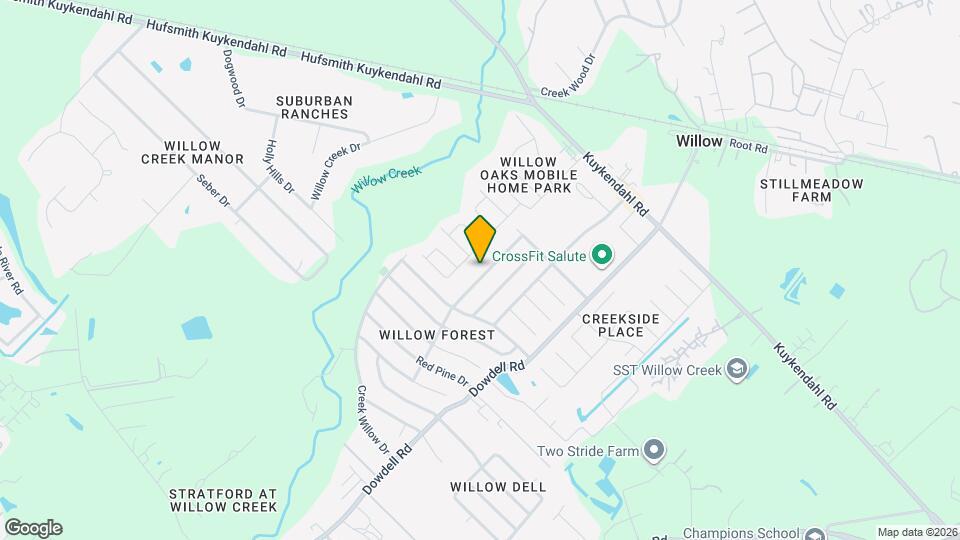 8226 Autumn Willow Dr Map and Location Details