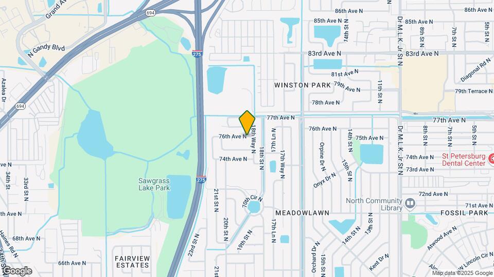 1840 76th Ave N Mapa y Detalles de la Ubicación