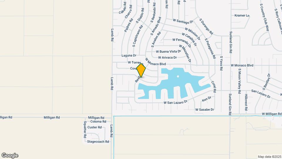 10952 W Guaymas Dr Mapa y Detalles de la Ubicación