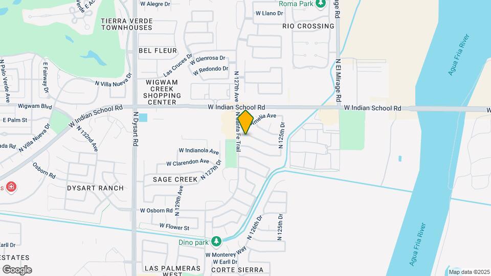 12629 W Indianola Ave Mapa y Detalles de la Ubicación