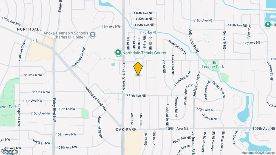 11204 5th St NE Map and Location Details