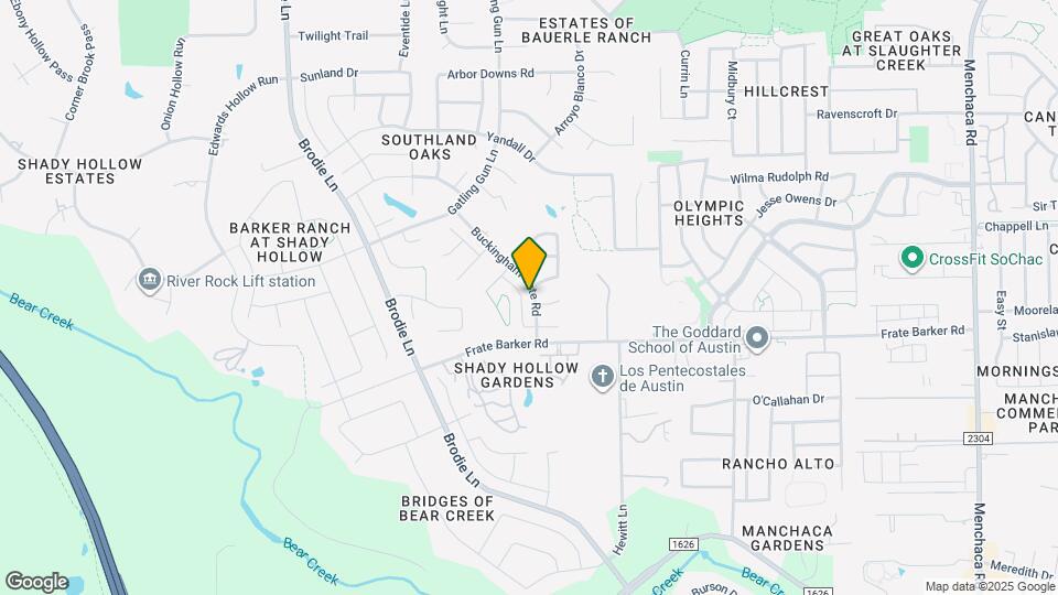 2644 Gate Ridge Dr Map and Location Details