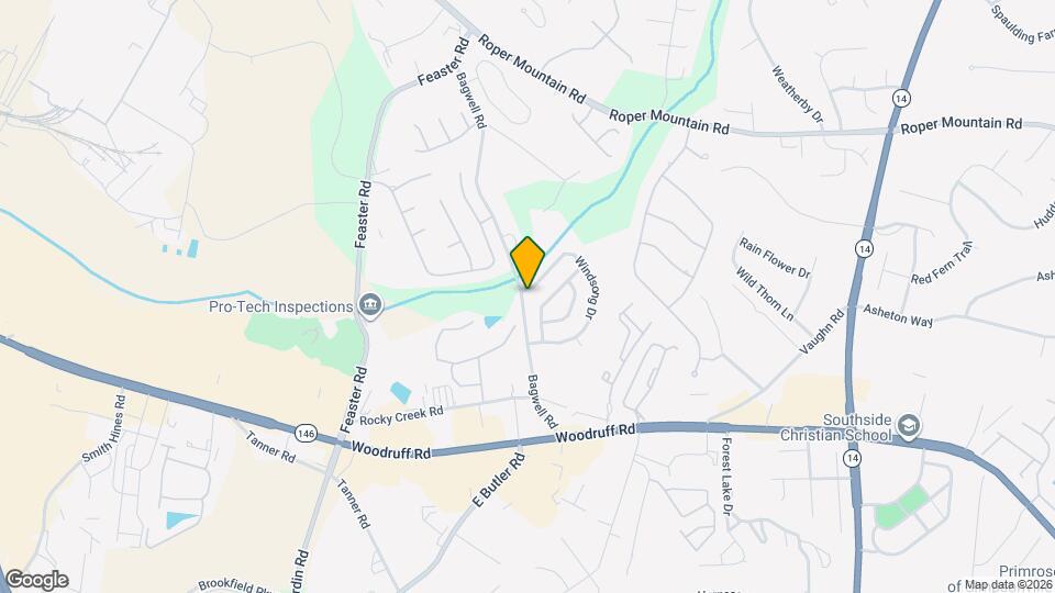 325 Windsong Dr Mapa y Detalles de la Ubicación