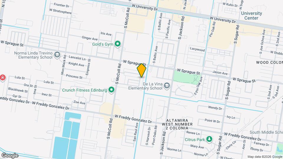 1004 Fort Hood Ave Map and Location Details