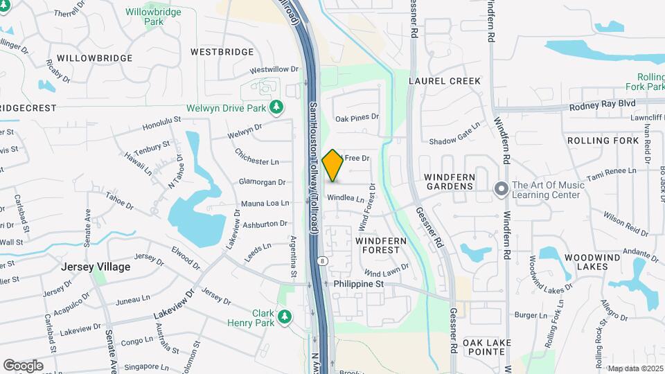 8403 Windell Ln Map and Location Details