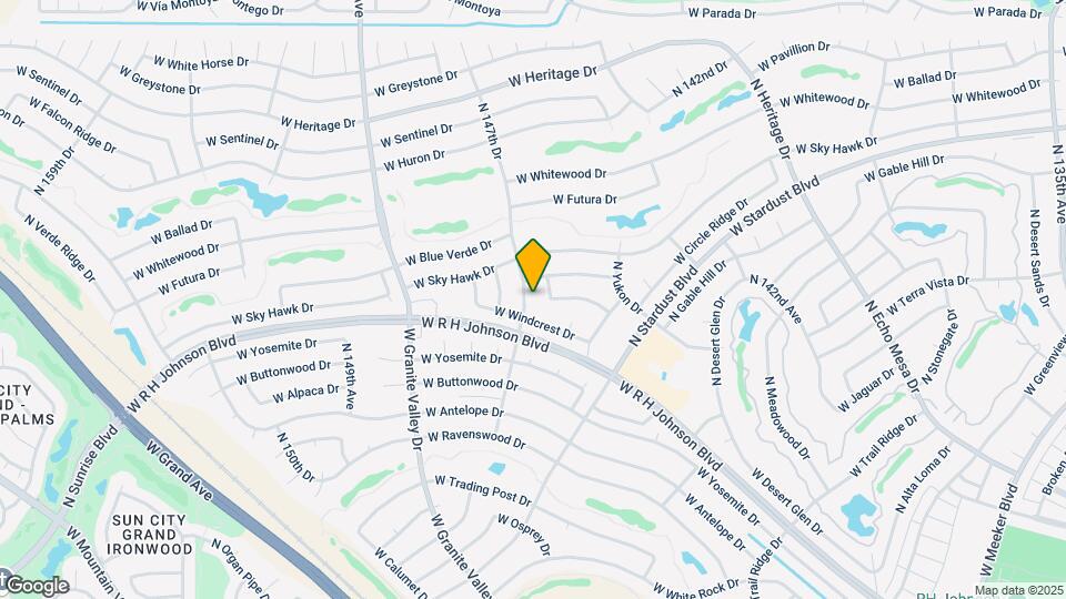 20813 N 147th Dr Mapa y Detalles de la Ubicación
