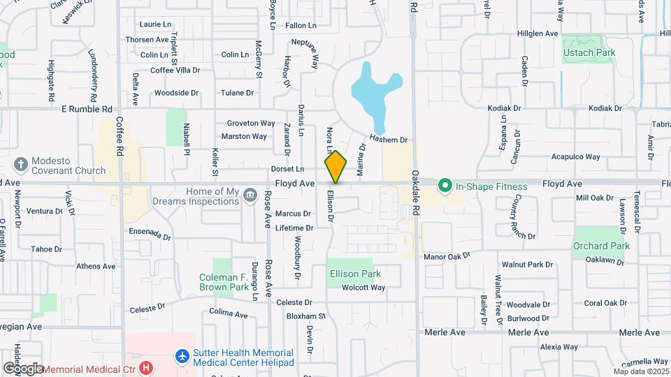 2424 Ellison Dr Mapa y Detalles de la Ubicación