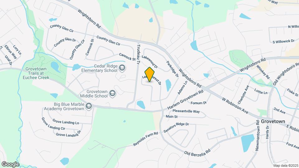 2057 Lake Forest Dr Map and Location Details