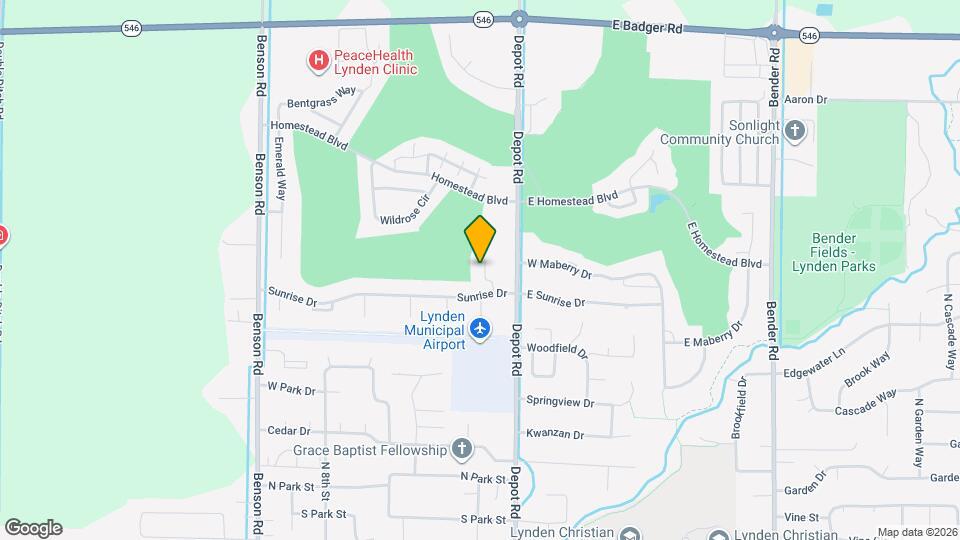 1725 Harrison Pl Map and Location Details