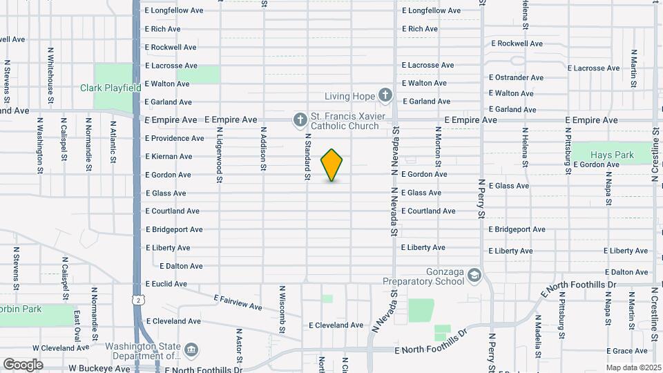 703 E Glass Ave Mapa y Detalles de la Ubicación