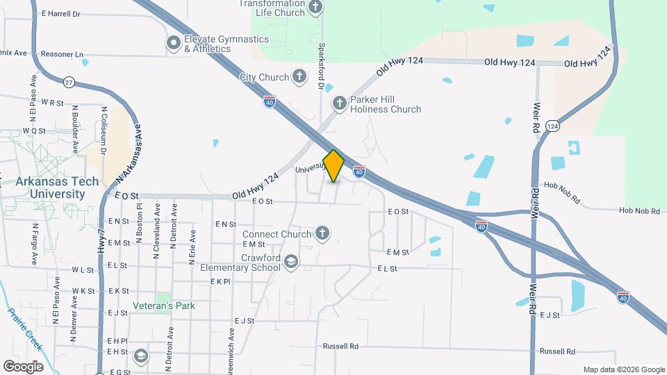 1509 N Louisville Ave Map and Location Details