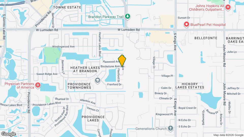 1212 Blufield Ave Map and Location Details