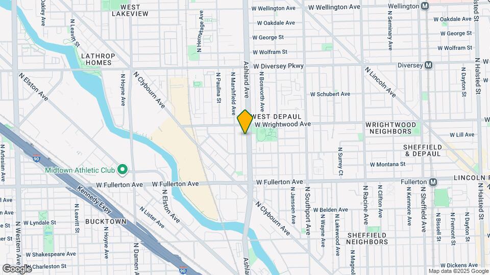 2532 N Ashland Ave Mapa y Detalles de la Ubicación