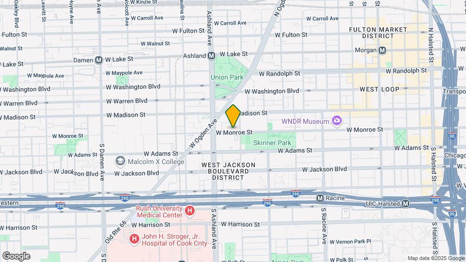 1520 W Monroe St Map and Location Details