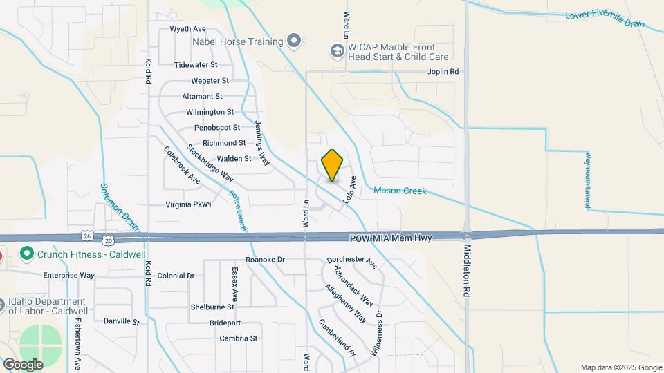 11415 Willamette Way Map and Location Details
