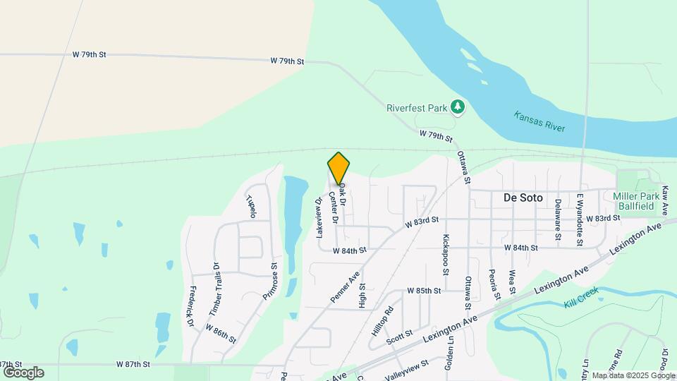 8220 Oak Dr Mapa y Detalles de la Ubicación