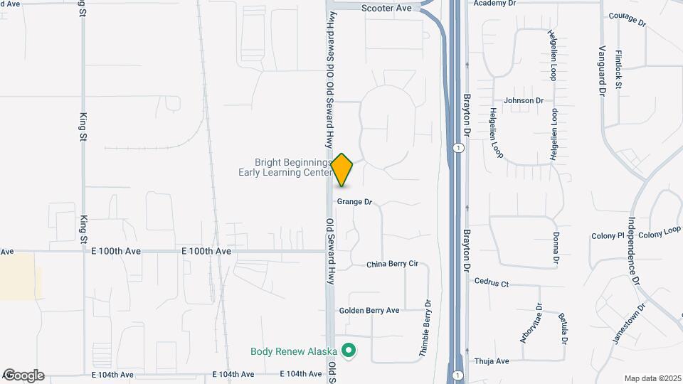 9801 Grange Dr Map and Location Details