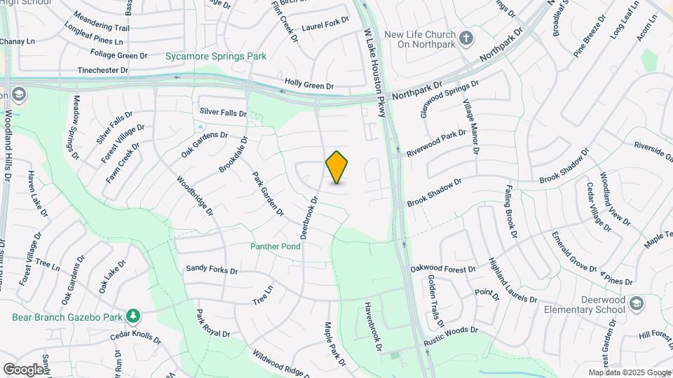 3219 Villagedale Dr Map and Location Details