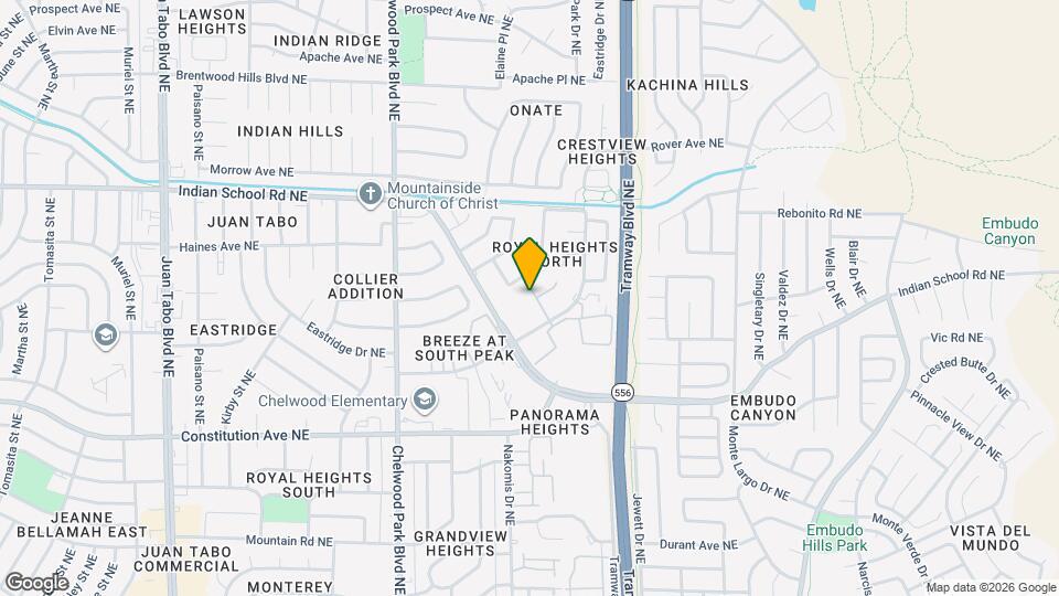 1543 Donette Pl NE Map and Location Details