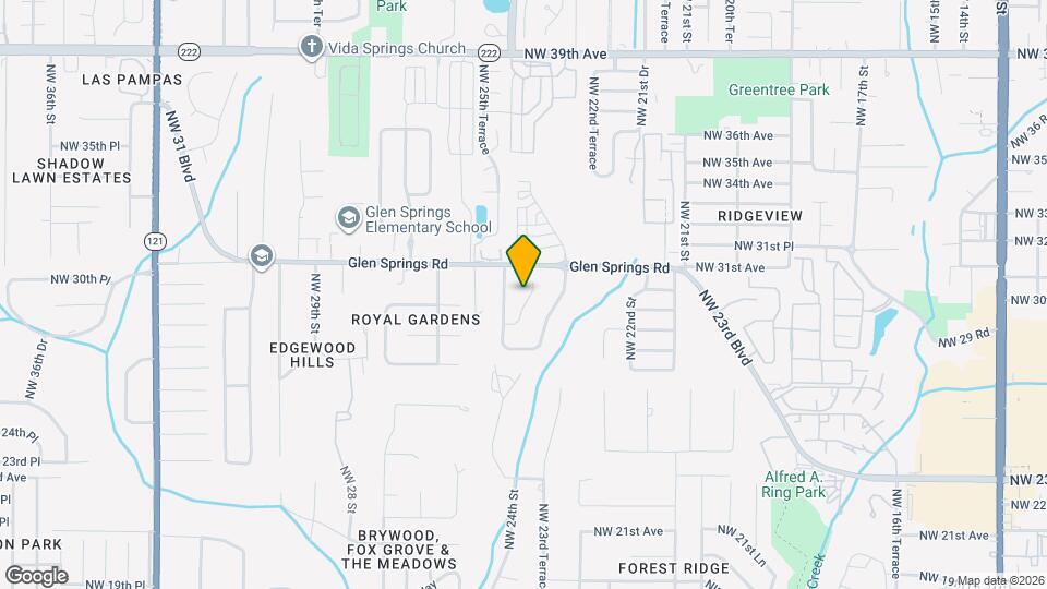 2936 NW 23rd Dr Map and Location Details