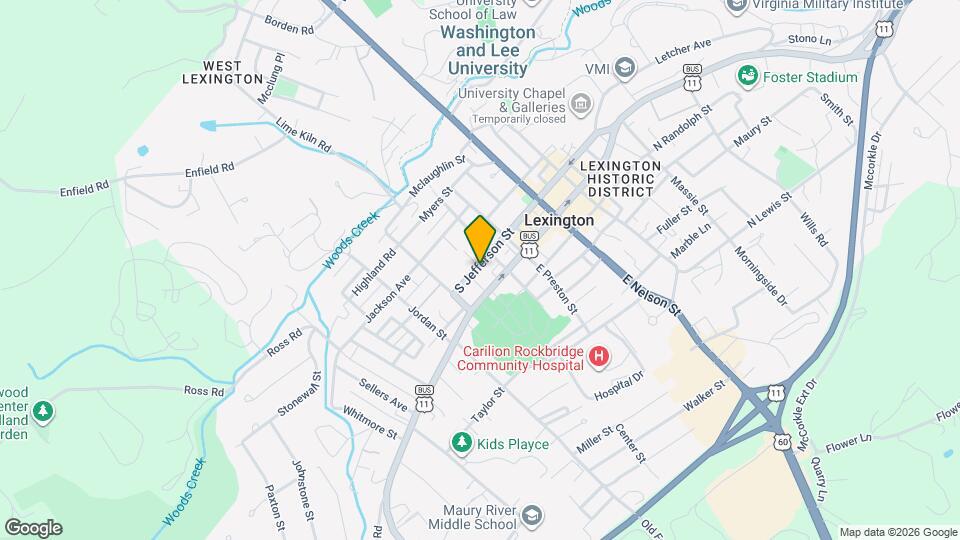 308 S Jefferson St Map and Location Details