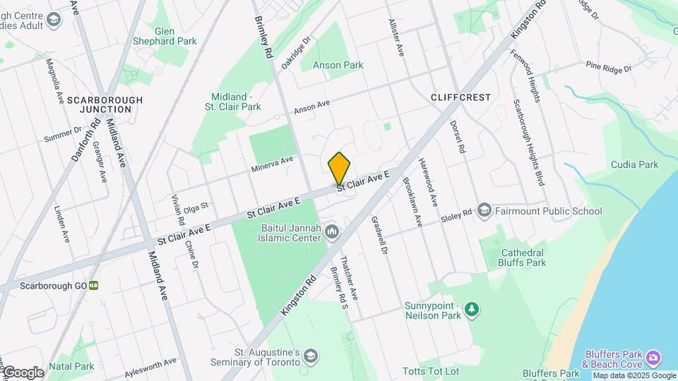 3775 St Clair Ave E Map and Location Details