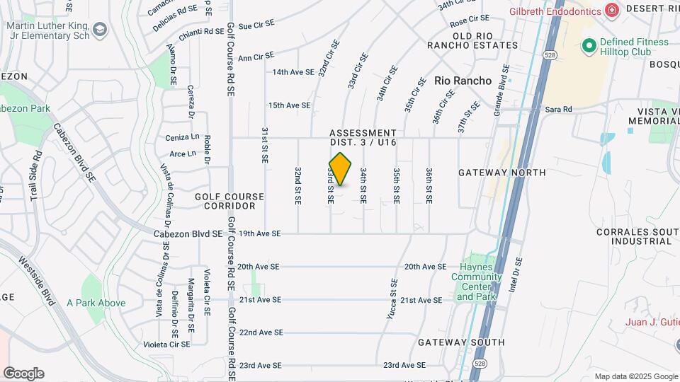 1716 33rd St SE Map and Location Details