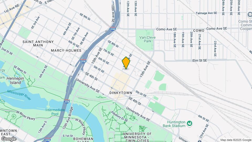 1313 6th St SE Map and Location Details