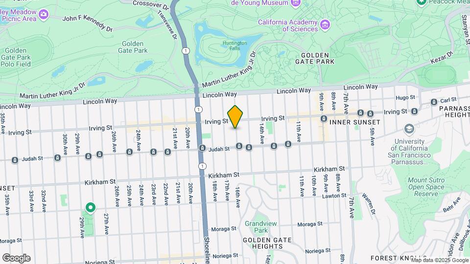 1345 16th Ave Mapa y Detalles de la Ubicación