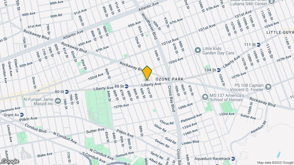 103-37 91st St-Unit -1 Map and Location Details
