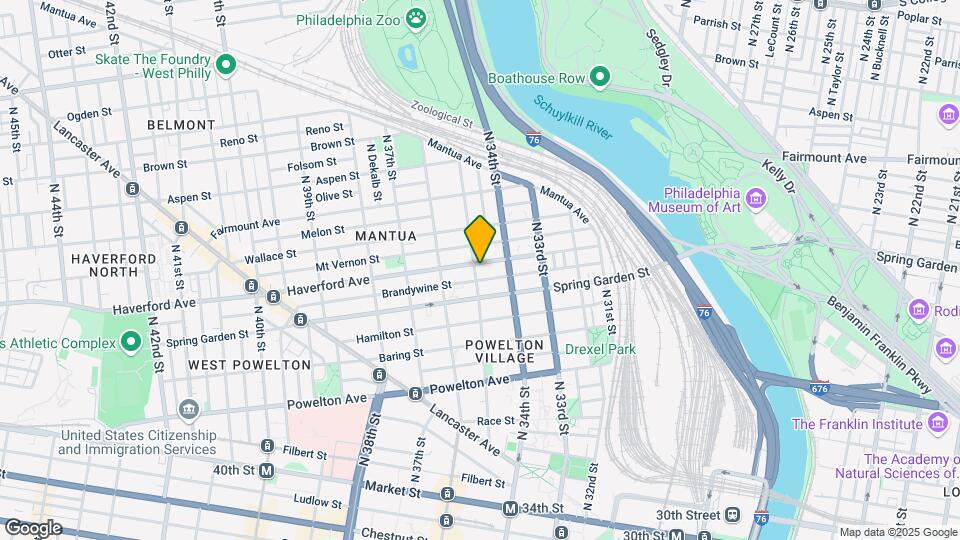 529 N 35th St Map and Location Details