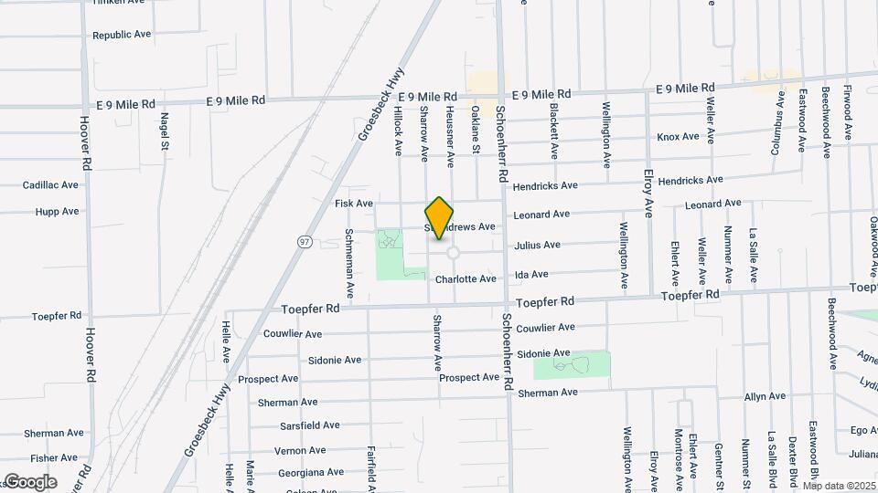 13311 Julius Ave Map and Location Details