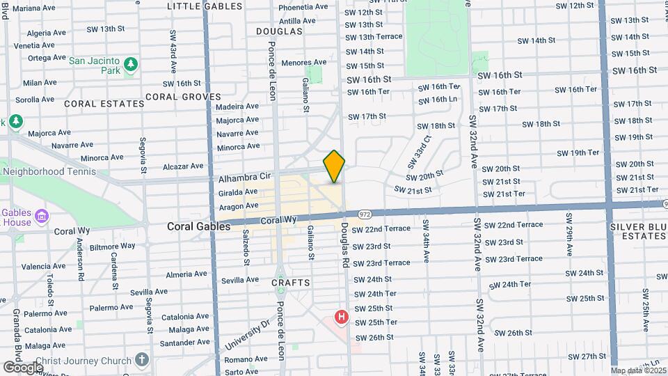 55 Merrick Way, Unit 505 Map and Location Details