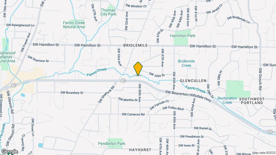 5011 SW Beaverton-Hillsdale Hwy Map and Location Details