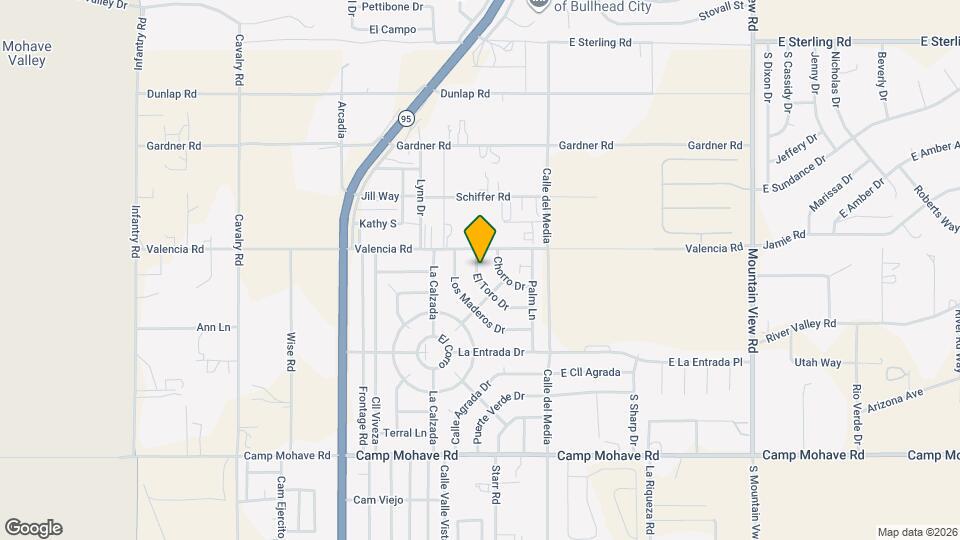 4272 El Toro Dr Map and Location Details