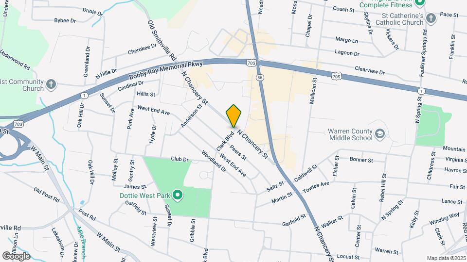 112 Clark Blvd Mapa y Detalles de la Ubicación