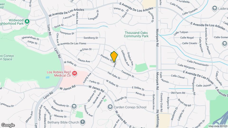 2251 Markham Ave Map and Location Details