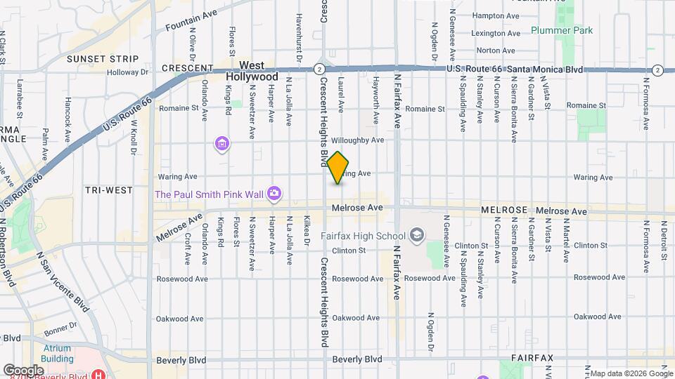 731 Laurel Ave Map and Location Details