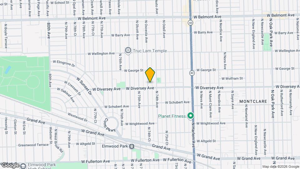 2807 N 74th Ct, Unit 3a Mapa y Detalles de la Ubicación