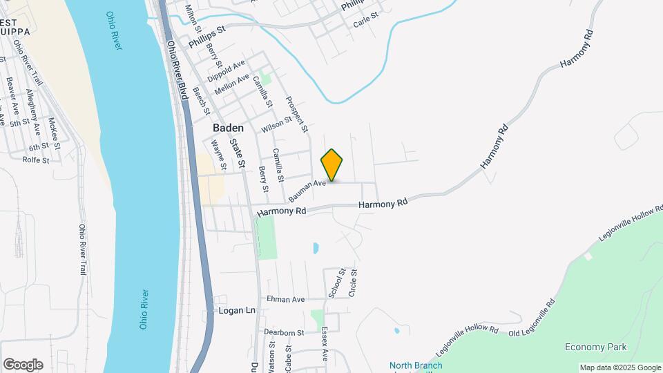 804 Bauman Ave, Unit #B Map and Location Details