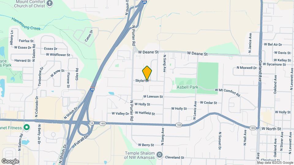 2299 Skyler Dr Map and Location Details