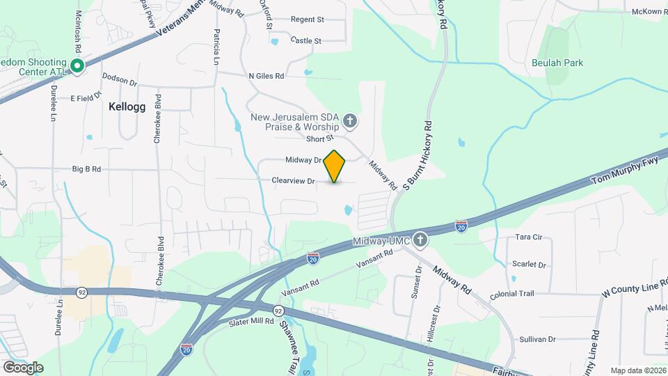 4187 Clearview Dr Map and Location Details